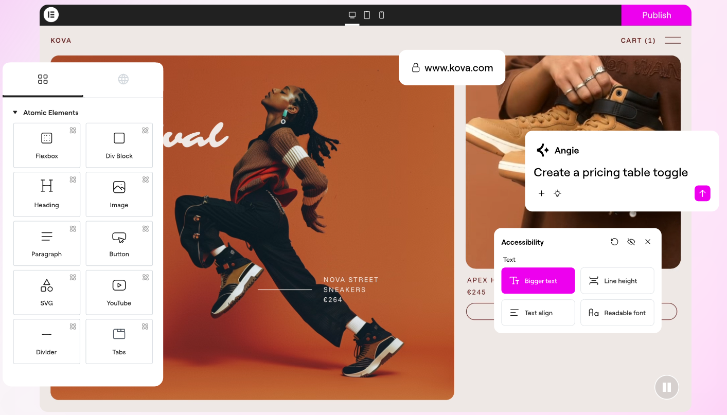 Elementor Interface Builder
